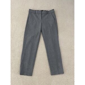 j crew‎ 365 cameron women grey ankle pants size 4